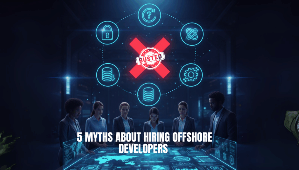 Hiring Offshore developers, Software development, Myths,